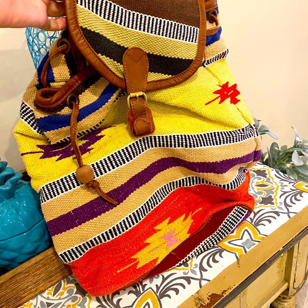 RAZ southwestern backpack